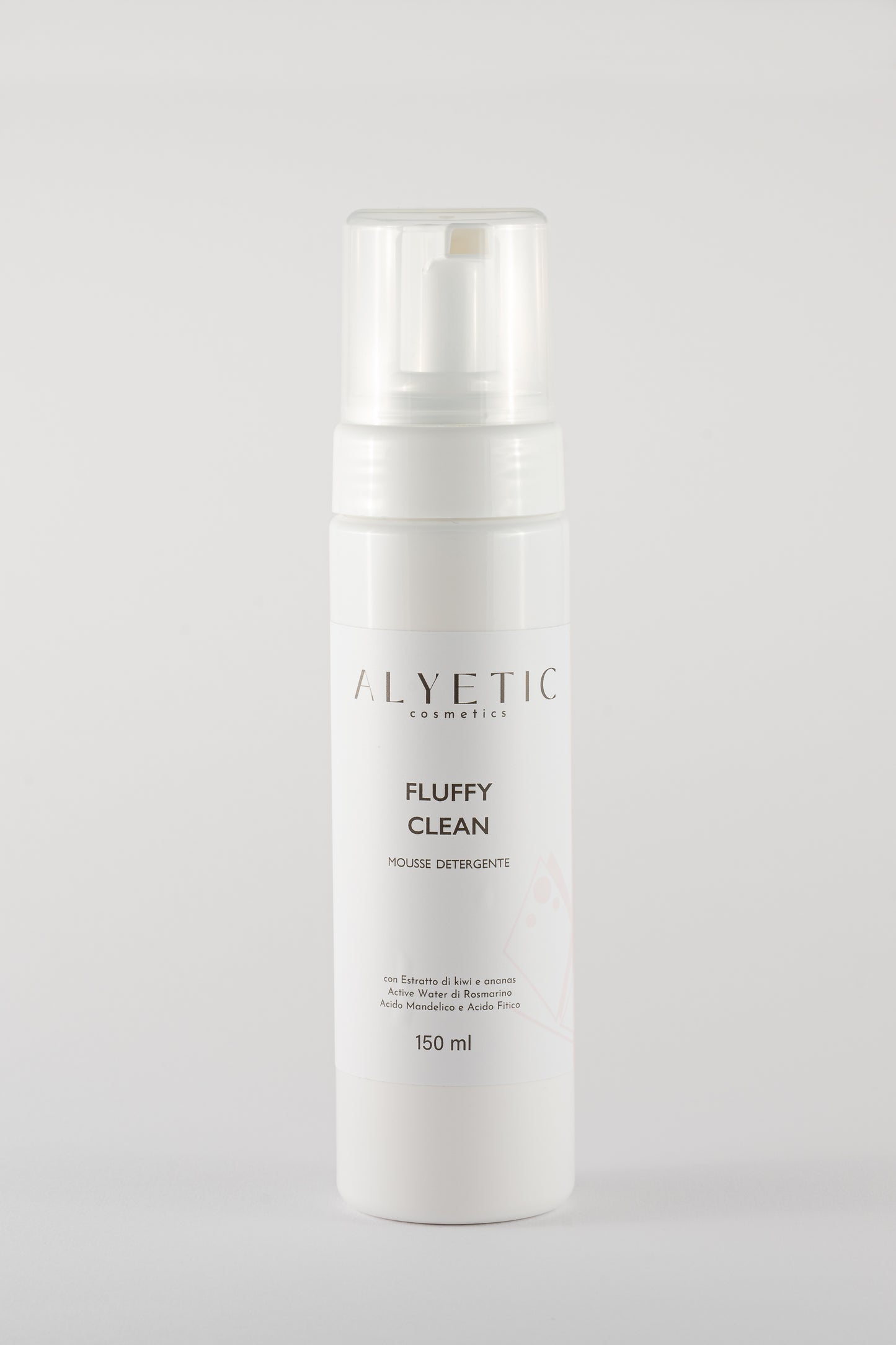 Mousse detergente viso