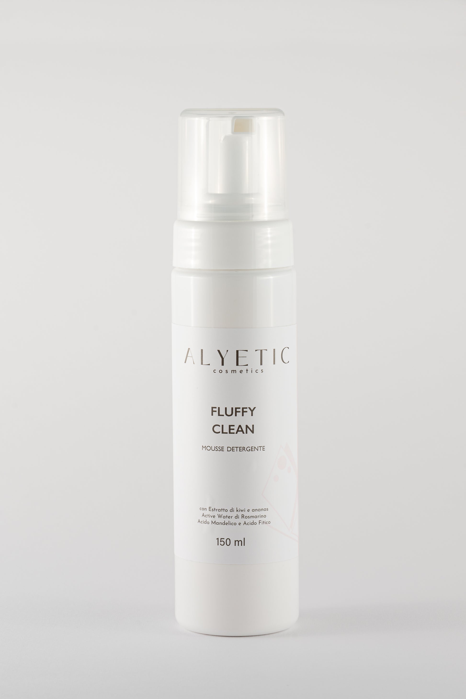 Mousse detergente viso