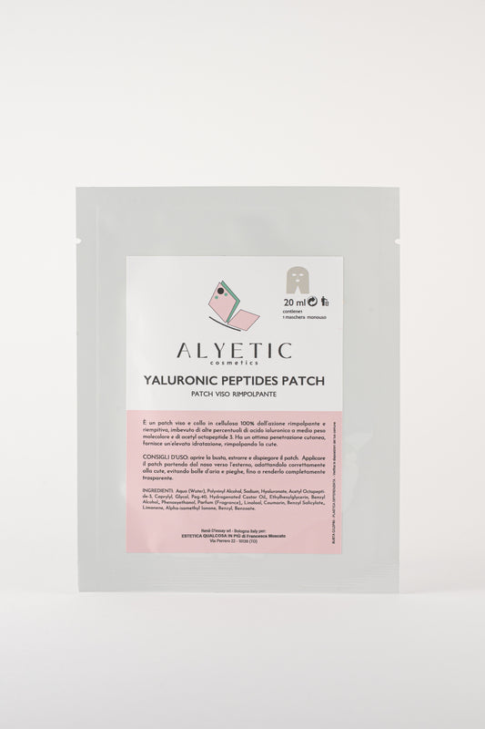 Yaluronic peptides patch - patch viso rimpolpante